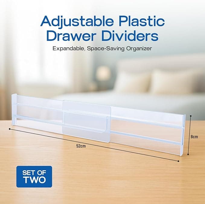 Glidzr Adjustable Drawer Divider thumbnail 2