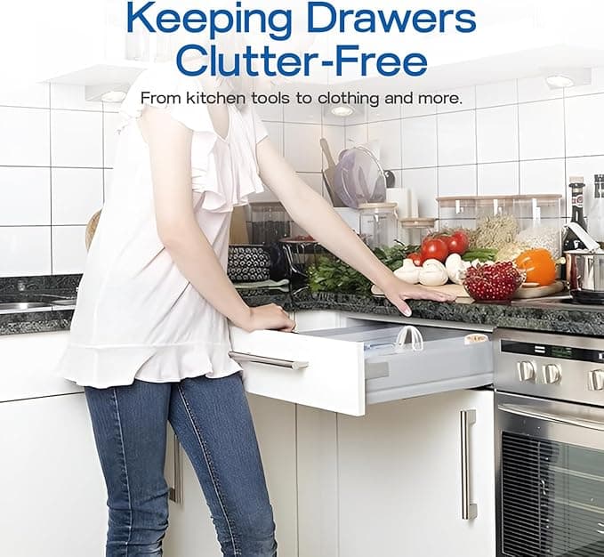 Glidzr Adjustable Drawer Divider thumbnail 3