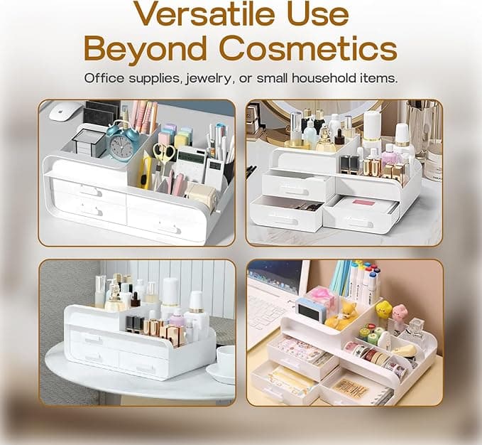 360° Rotating Makeup Organizer thumbnail 3
